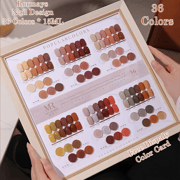 Rormays 15ml Autumn Orange Theme Caramel gel nail polish 36 Color Semi permanent UV LED gel Varnish Soak Nail Art Manicure