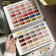Rormays Autumn and Winter New Jelly Nude gel nail polish 55PCS Translucent Varnish UV LED Soaking Ice Light Treatment gel Nail