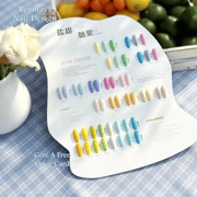 Rormays Macaron Candy gel nail polish Set 24PCS Color Polished gel Varnish Soaked UV LED Lasting Nail Design Salon gel Factory