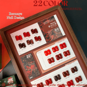 Rormays 15ml High Saturation Red Gel Nail Polish 22 Color Set Varnish Gel Paint Coating UV LED Nail Enhancement Design Gel
