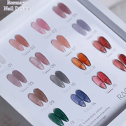 Rormays 16 Colors Transparent Colorful Nail Gel Polish Semi Permanent Soak Off UVLED Nail Art Design Neon Jelly Gel Varnish 15ML