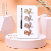 Rormays Nail Polish Gel Jelly Translucent Mixed Varnish Primer 15ML nude Ice transparent Gel UVLED Nail Art Design Salon Varnish