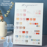 Rormays 30pcs Gel Nail Polish Set Transparent Jelly Gel Whole Set Need Primer All For Manicure Top Coat Nail Gel Set 15ml