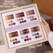 Rormays 15ml Autumn Orange Theme Caramel gel nail polish 36 Color Semi permanent UV LED gel Varnish Soak Nail Art Manicure