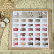 Rormays Translucent Gel Nail Polish 30 Color Set Jelly Gel UV LED Semi Permanent Varnish Ice Through Nail Art Gel 15ML Factory