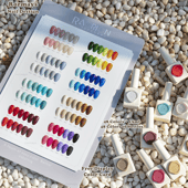 Rormays 15ml gel polished chocolate high quality 48 Color Set Nail Art varnish nail polish absorbable UVLED nail decoration