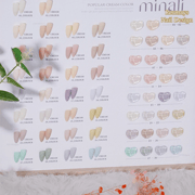 Rormays Macaron gel nail polish Spring Summer Candy Color 30PCS Semi Permanent Soaked Nail Art gel Varnish UV LED Salon Factory