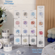 Rormays New Color Diamond gel Nail Polishing Agent 16PCS Shiny Light Explosion Semi permanent UV LED Nail Art gel Factory