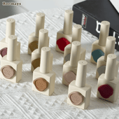 Rormays 15ml gel polished chocolate high quality 48 Color Set Nail Art varnish nail polish absorbable UVLED nail decoration