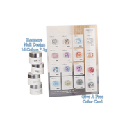 Rormays New Color Diamond gel Nail Polishing Agent 16PCS Shiny Light Explosion Semi permanent UV LED Nail Art gel Factory