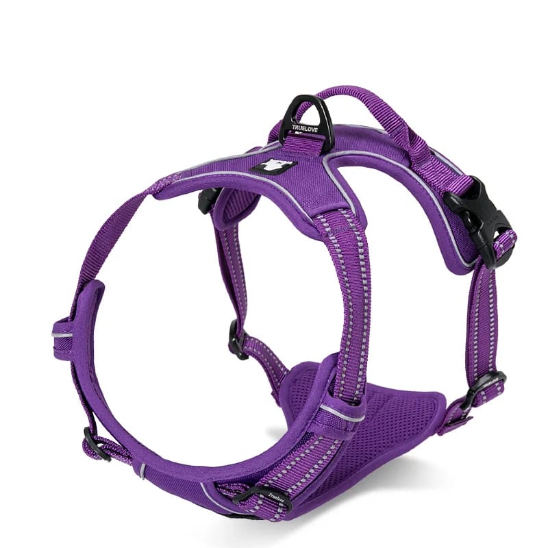 Truelove Dog Harness No Pull Pet Harness Adjustable Soft Padded Dog Vest Reflective No Choke Pet Vest Easy Control Handle H5651