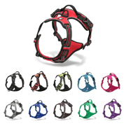 Truelove Dog Harness No Pull Pet Harness Adjustable Soft Padded Dog Vest Reflective No Choke Pet Vest Easy Control Handle H5651