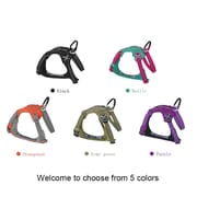 TRUELOVE Escape-proof Harness with Zippered Pocket Tactical Dog Vest Harness and Easy Control Training Military Backpack YH1811