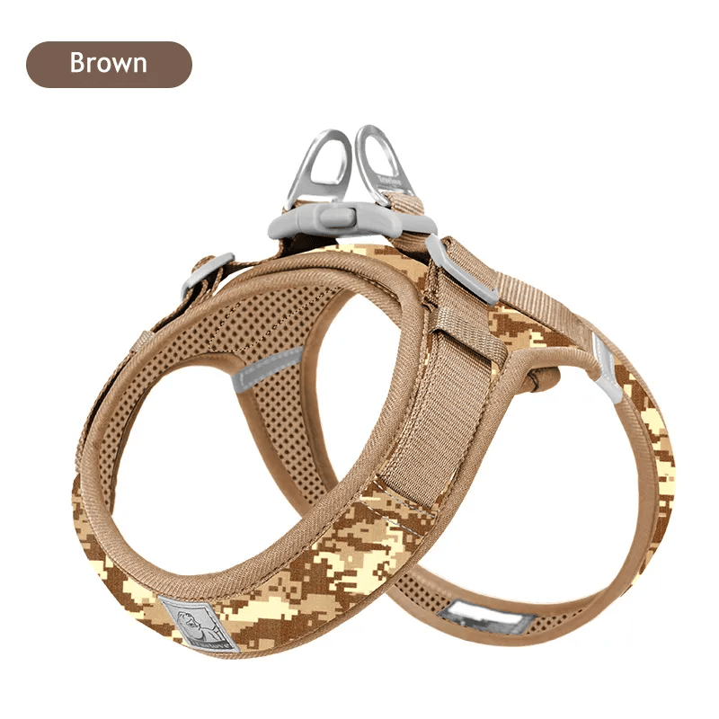 Truelove Floral Printing Mesh Harness for Dogs and Cats Small and Medium Breeds All Weather Adjustable Summer Walking TLH30131