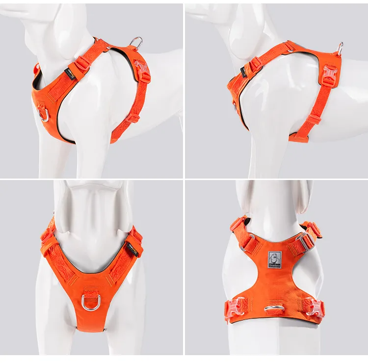 Truelove Dog Light Weight Harness Adjustable Outdoor Pet Medium Small Large Adjustable Outdoor Tactical Military Service TLH6281