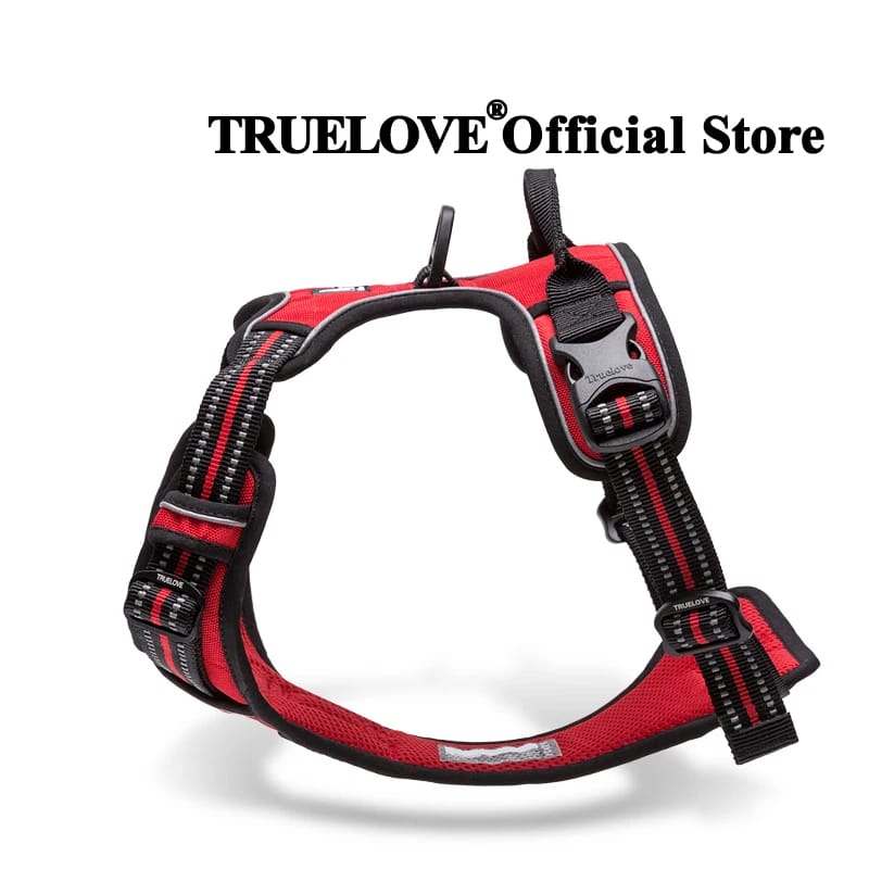 Truelove Dog Harness No Pull Pet Harness Adjustable Soft Padded Dog Vest Reflective No Choke Pet Vest Easy Control Handle H5651