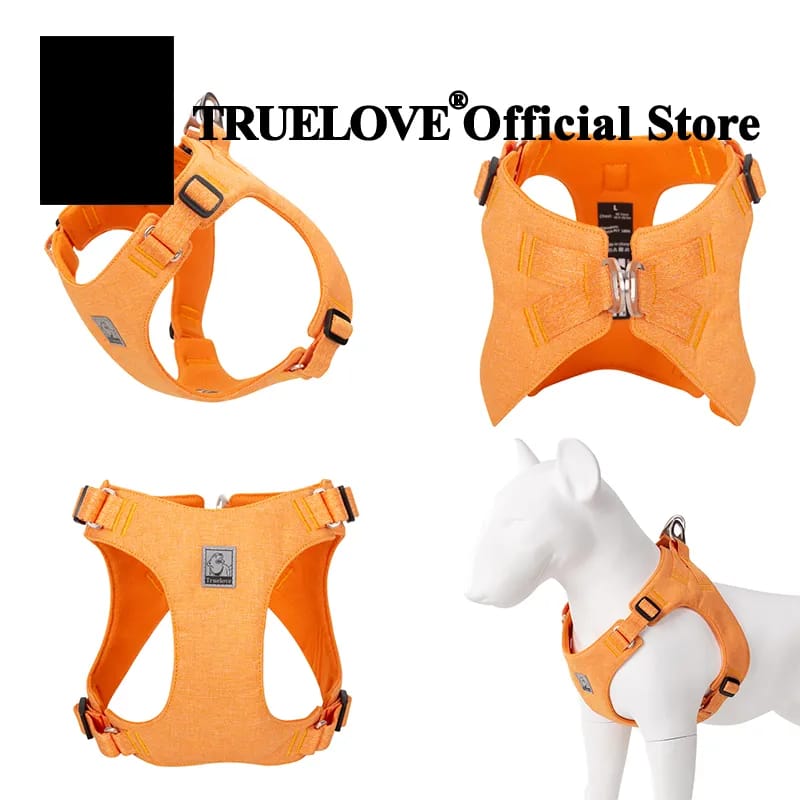 Truelove Recycled Pet Harness High Quality Adjustable Eco-friendly Recycled Material No Pull Breathable Soft Reflective TLH3012