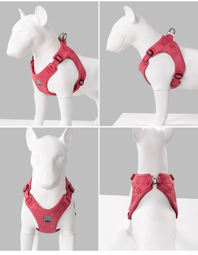 Truelove Recycled Pet Harness High Quality Adjustable Eco-friendly Recycled Material No Pull Breathable Soft Reflective TLH3012