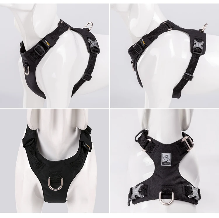 Truelove Dog Light Weight Harness Adjustable Outdoor Pet Medium Small Large Adjustable Outdoor Tactical Military Service TLH6281