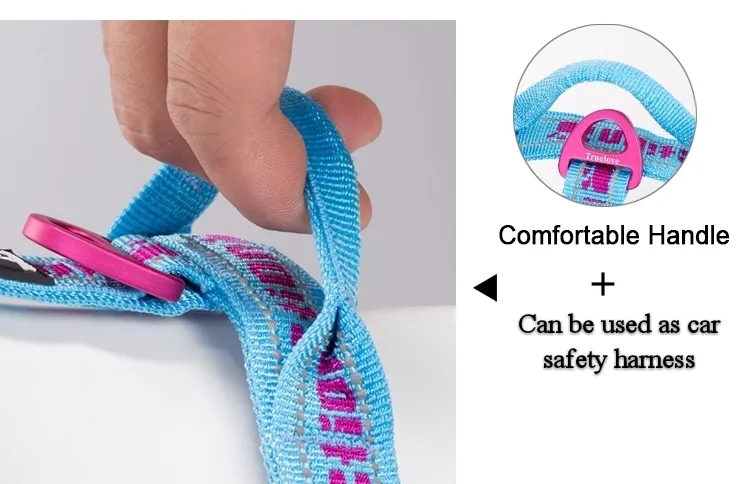 Truelove Pet Harness No Pull Tactical Service Pet Lift Breathable Mesh Reflective Sport Padded Dog Harness Vest TLH6172