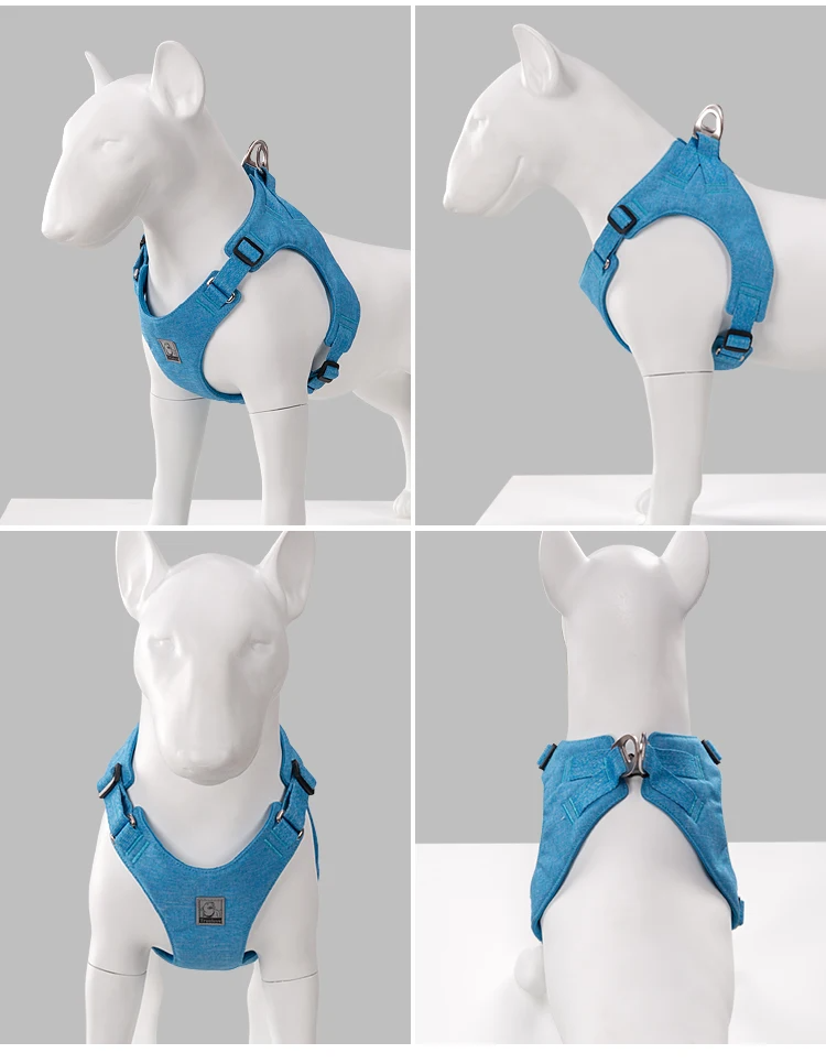 Truelove Recycled Pet Harness High Quality Adjustable Eco-friendly Recycled Material No Pull Breathable Soft Reflective TLH3012