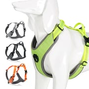 Truelove Dog Harness Reflective No Pull Small Medium Large Vest Quick Adjustbale Matching Leash Collar Training Running TLH6071
