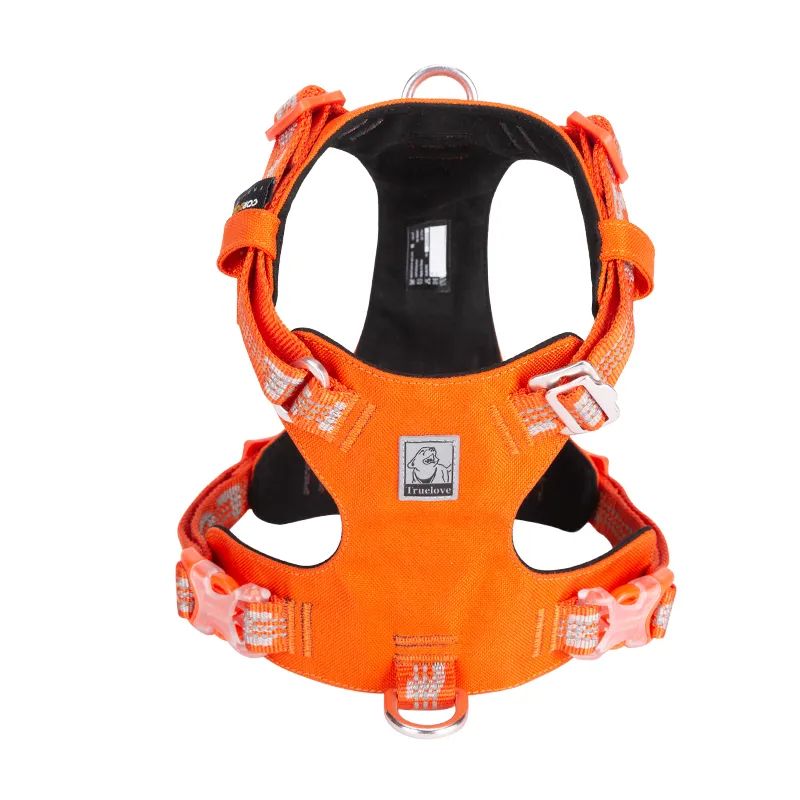 Truelove Dog Light Weight Harness Adjustable Outdoor Pet Medium Small Large Adjustable Outdoor Tactical Military Service TLH6281