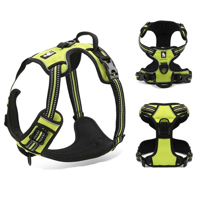 Truelove Dog Harness No Pull Pet Harness Adjustable Soft Padded Dog Vest Reflective No Choke Pet Vest Easy Control Handle H5651