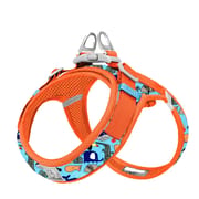 Truelove Floral Printing Mesh Harness for Dogs and Cats Small and Medium Breeds All Weather Adjustable Summer Walking TLH30131