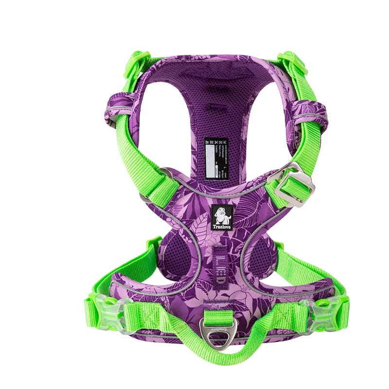 Truelove Pet Explosion-proof Dog Harness Camouflage Reflective Nylon Special Edition and Upgrade Version Easy to Adjust TLH5653