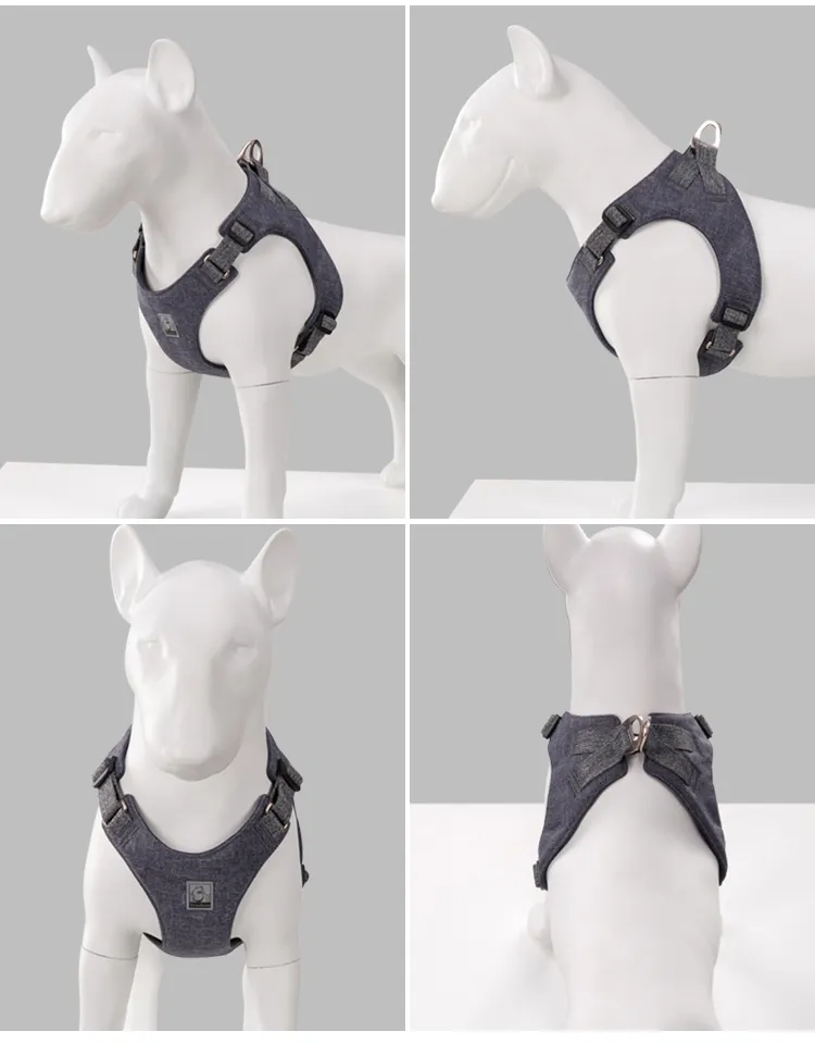 Truelove Recycled Pet Harness High Quality Adjustable Eco-friendly Recycled Material No Pull Breathable Soft Reflective TLH3012
