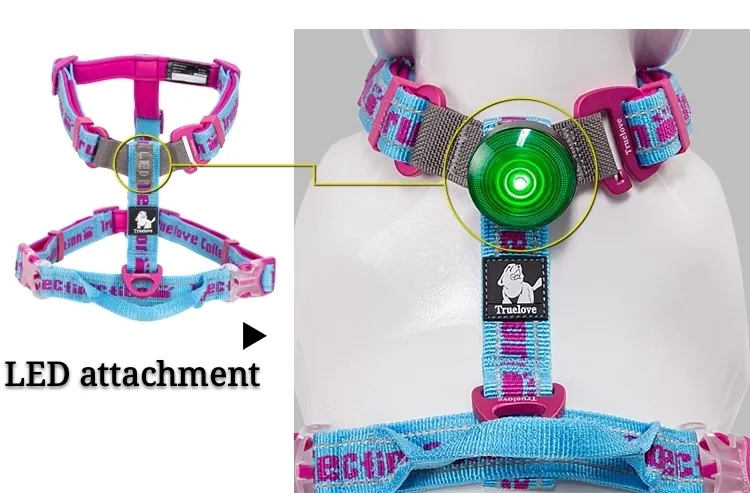 Truelove Pet Harness No Pull Tactical Service Pet Lift Breathable Mesh Reflective Sport Padded Dog Harness Vest TLH6172