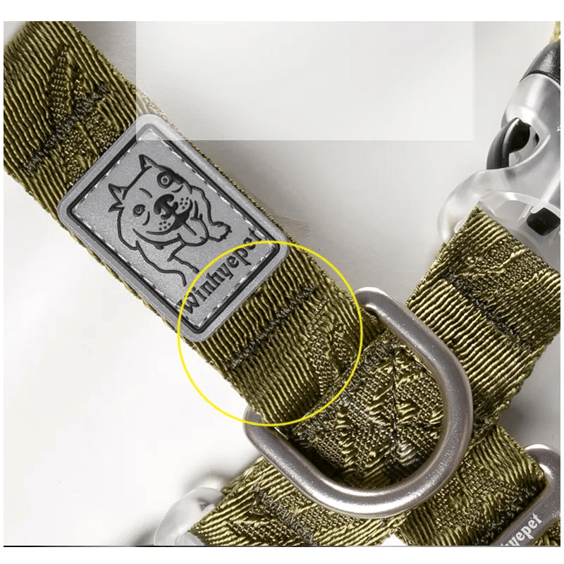 TRUELOVE Pet Harness Double-H Nylon Personalized Dog Harness NO PULL Reflective Breathable Adjustable YH1803