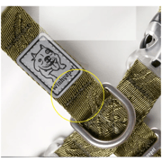 TRUELOVE Pet Harness Double-H Nylon Personalized Dog Harness NO PULL Reflective Breathable Adjustable YH1803