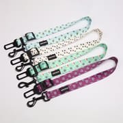 OKEYPETS Pet Supplies Car Dog Seat Belt Sublimation Polyester Strong Webbing Dog Safety Belt Pet Accessories
