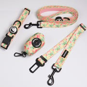 Pet Accessories Wholesale Dog Car Seat Belt Leash Adjustable Safety for Pets Sublimation Soft Dog Seat Belt