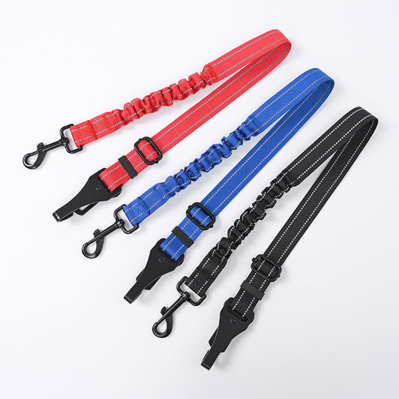 Multifunctional Elastic Dog Leash Pet Car Seat Belt BackSeat Safety Leash Adjustable for Kitten Dogs Pet Accessories