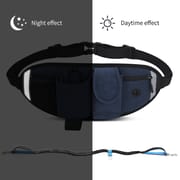 High-Quality Pet Waistpack and Leash Set Waterproof Elastic Belt with Multiple Pockets Ideal for Running Hiking Dog Walking