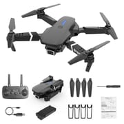 Professional Drone E88 4k wide-angle HD camera WiFi fpv height Hold Foldable RC quadrotor helicopter Camera-free children's toys