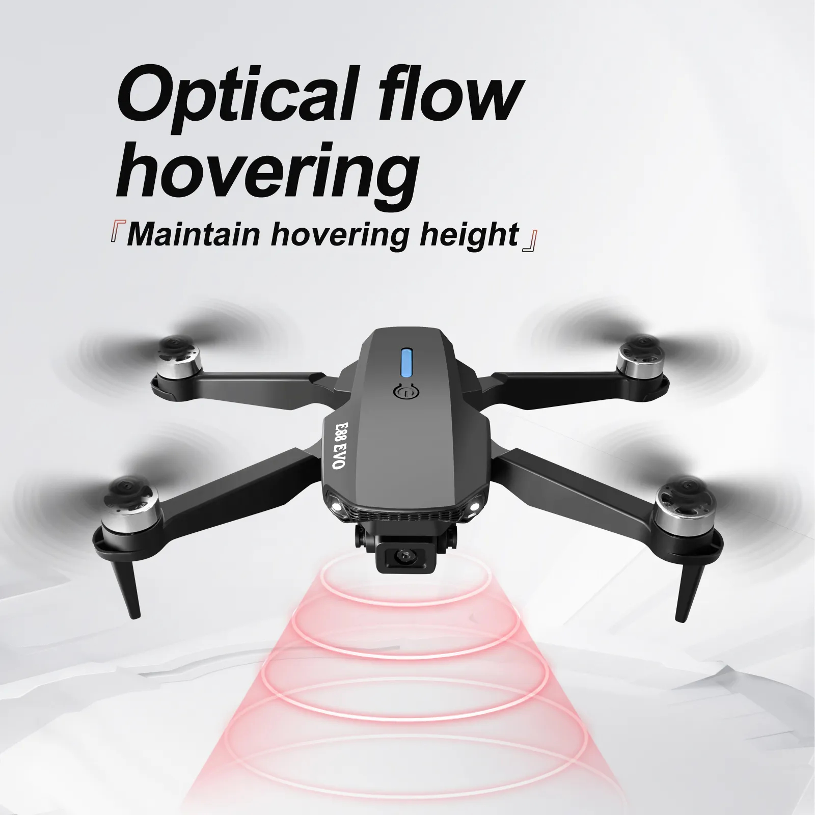 Professional Drone E88 4k wide-angle HD camera WiFi fpv height Hold Foldable RC quadrotor helicopter Camera-free childrens toys
