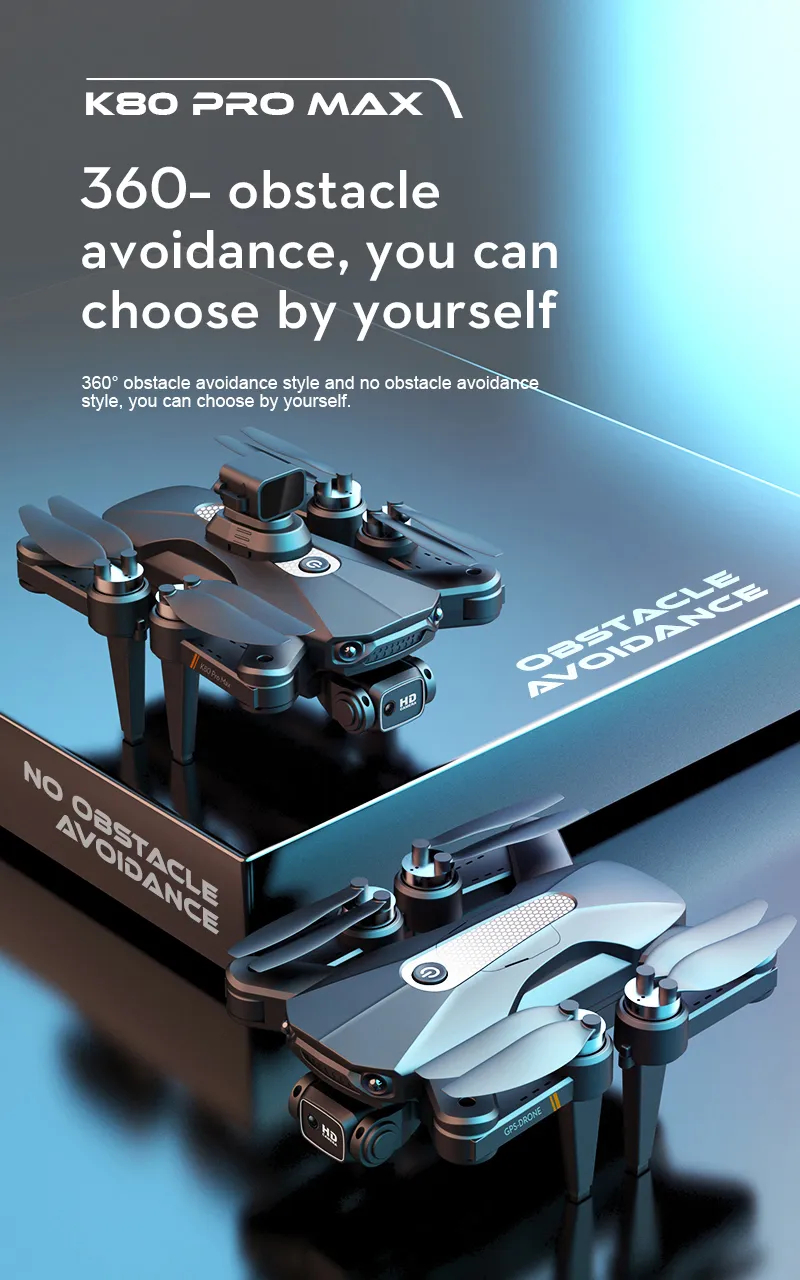 New K80 PRO Drone GPS 5G 4K HD Camera Professional Aerial Photography Brushless Motor Foldable Quadcopter Distance 1200M