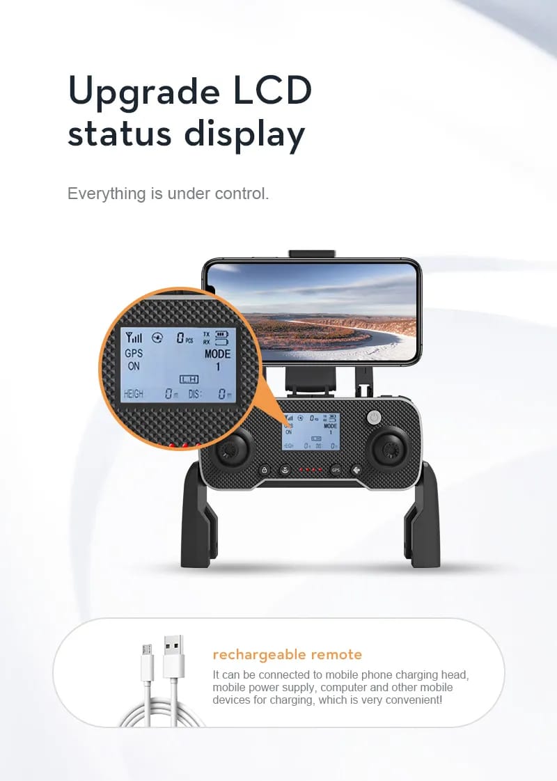 New K80 PRO Drone GPS 5G 4K HD Camera Professional Aerial Photography Brushless Motor Foldable Quadcopter Distance 1200M