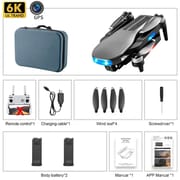 New LU3 Max Professional drone 8K HD ESC Camera 5G Wifi FPV optical Flow Foldable RC quadcopter aerial photography Gift toys