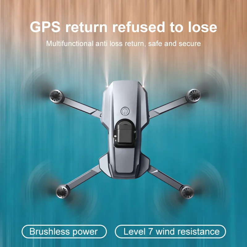 RG101 Pro GPS Drone 8K With 2-axis Gimbal HD Dual Camera 5G WIFI 360° Obstacle Avoidance Brushless Foldable Quadcopter Dron