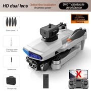 The new D6 professional mini drone 4kWifi FPV HD ESC camera optical flow with obstacle avoidance foldable quadcopter toy gift