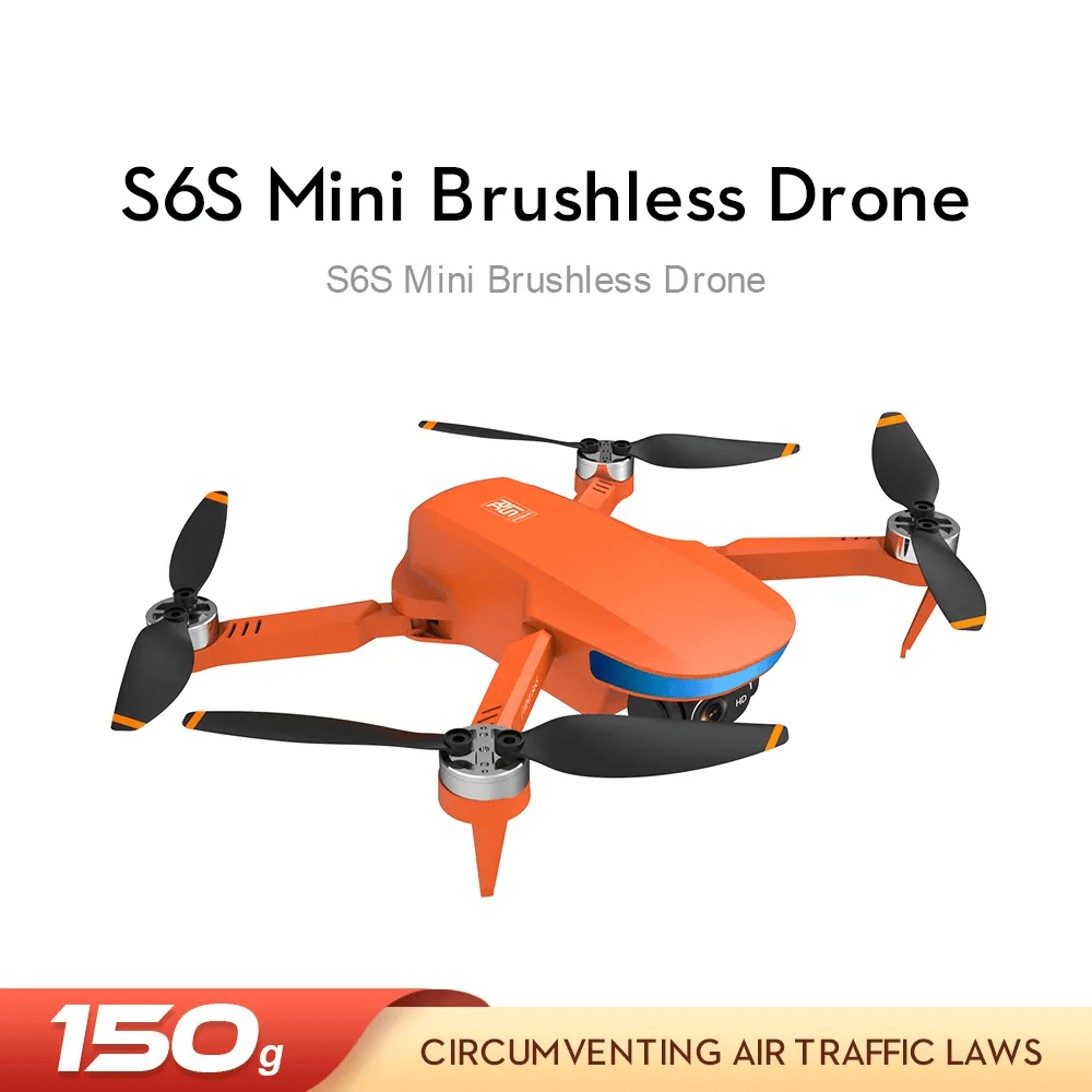 New S6S 4K Mini Drone GPS 5G Wifi HD Camera EIS Camera Optical Flow Brushless Motor Foldable Quadcopter RC Helicopter Toy