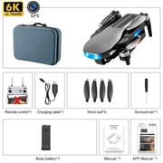 New LU3 Max Professional drone 8K HD ESC Camera 5G Wifi FPV optical Flow Foldable RC quadcopter aerial photography Gift toys