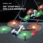Professional mini LED light drone 4K WIFI HD ESC camera Fpv with optical flow obstacle avoidance folding quadcopter toy gift