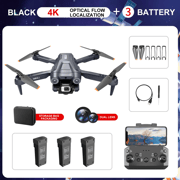 4K drone professional HD6K ESC camera WIFI FPV optical flow positioning obstacle avoidance four-axis foldable RC helicopter toys