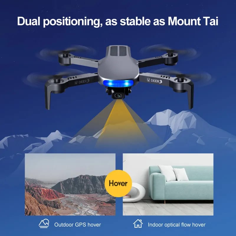 New LU3 Max Professional drone 8K HD ESC Camera 5G Wifi FPV optical Flow Foldable RC quadcopter aerial photography Gift toys